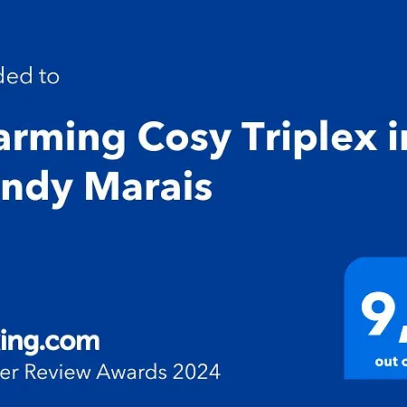 Charming Cosy Triplex In Trendy Marais 아파트 *