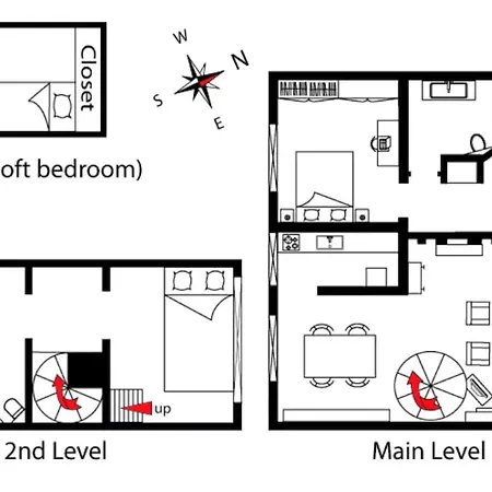 Charming Cosy Triplex In Trendy Marais Apartman